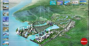 【Sabankientruc.com】Mô hình kiến trúc dự án quy hoạch Diamond Bay City