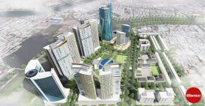 【Sabankientruc.com】Mô hình kiến trúc dự án quy hoạch Diamond City