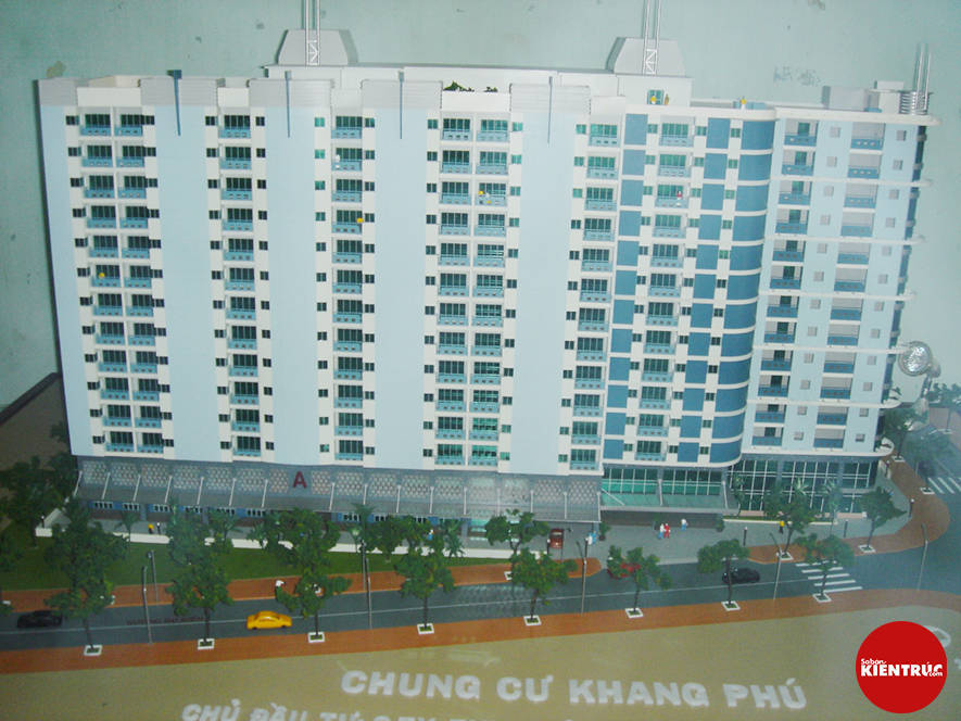 【Sabankientruc.com】Mô hình kiến trúc dự án Chung cư Khang Phúc