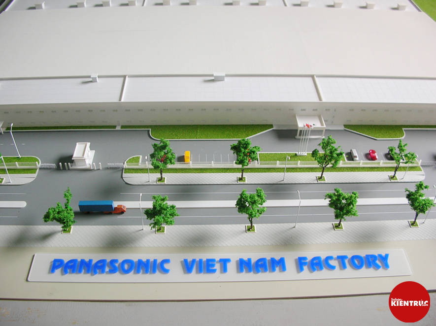 【Sabankientruc.com】Mô hình kiến trúc nhà máy Panasonic